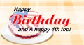 4th of july birthday card,&nbsp;4th of july birthday ecard,&nbsp;4th of july birthday greeting card